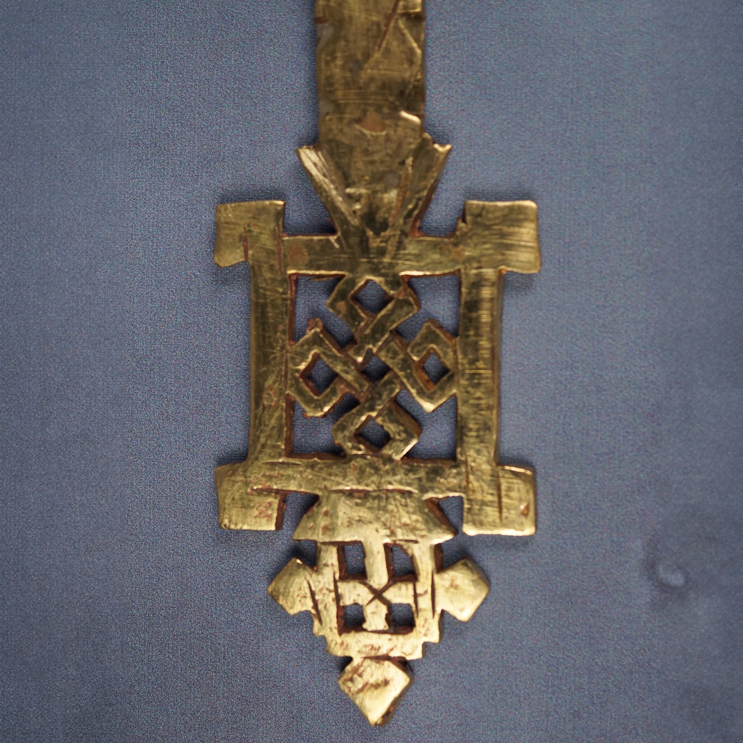 Schönes Äthiopisches Handkreuz Gold