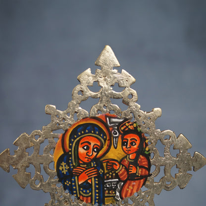 Äthiopisches Orthodoxes Ikonen-Kreuz