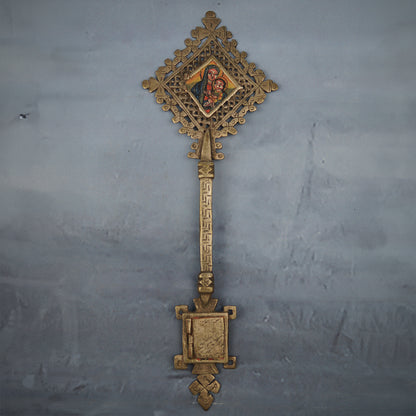 Äthiopisches Orthodoxes Ikonen-Kreuz