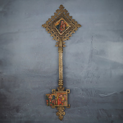 Äthiopisches Orthodoxes Ikonen-Kreuz