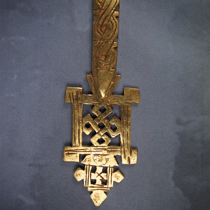 Schönes Äthiopisches Handkreuz Gold