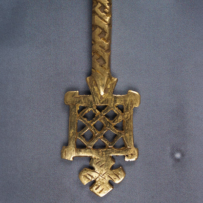 Äthiopisches Othodoxes Handkreuz: Traditionelle Schätze