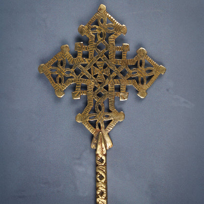 Äthiopisches Othodoxes Handkreuz: Traditionelle Schätze