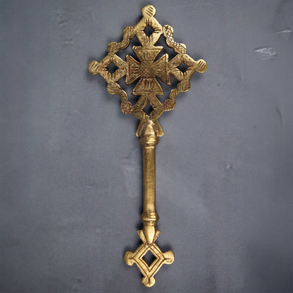 Äthiopisches Handkreuz Gold