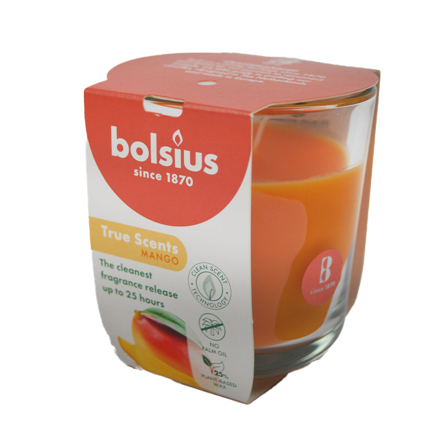 Duftkerzen im Glas True Scents Mango